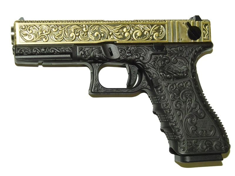 WE GBB Gas Pistol R18C Gen4 - Antique Bronze