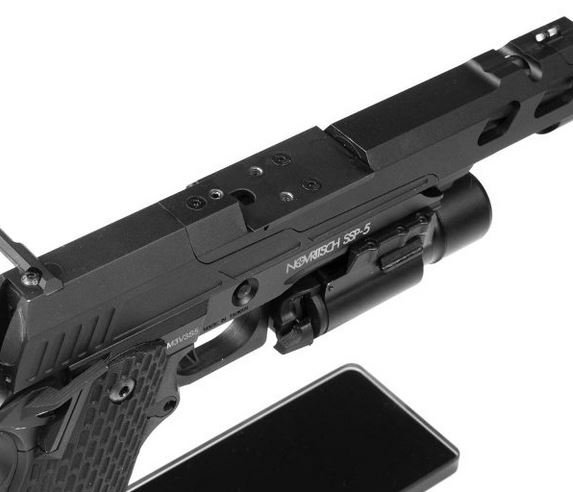 Novritsch MICRO V3 Red Dot Mount Plate for SSP5 Pistol - Red