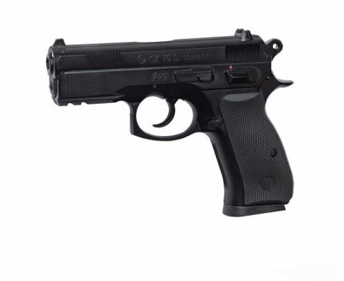 ASG CZ 75D Compact GNB Pistol (Fixed Slide) - Black