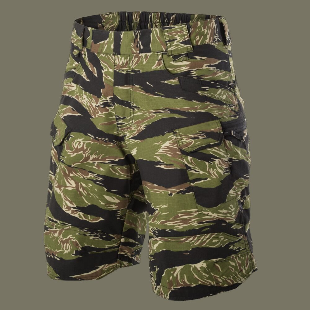 43167 HELIKON UTS(R) (Urban Tactical Shorts(R)) 11” PolyCotton Stretch Ripstop - Tiger Stripe