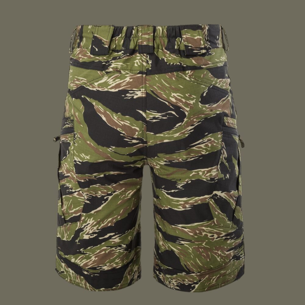 43168 HELIKON UTS(R) (Urban Tactical Shorts(R)) 11” PolyCotton Stretch Ripstop - Tiger Stripe