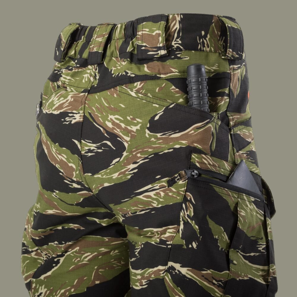 43170 HELIKON UTS(R) (Urban Tactical Shorts(R)) 11” PolyCotton Stretch Ripstop - Tiger Stripe