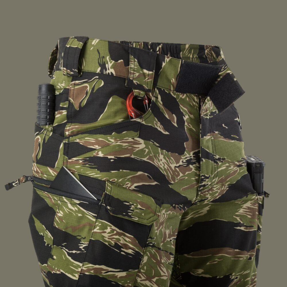 43172 HELIKON UTS(R) (Urban Tactical Shorts(R)) 11” PolyCotton Stretch Ripstop - Tiger Stripe