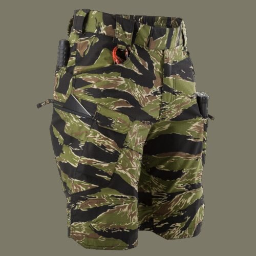 43173 HELIKON UTS(R) (Urban Tactical Shorts(R)) 11” PolyCotton Stretch Ripstop - Tiger Stripe