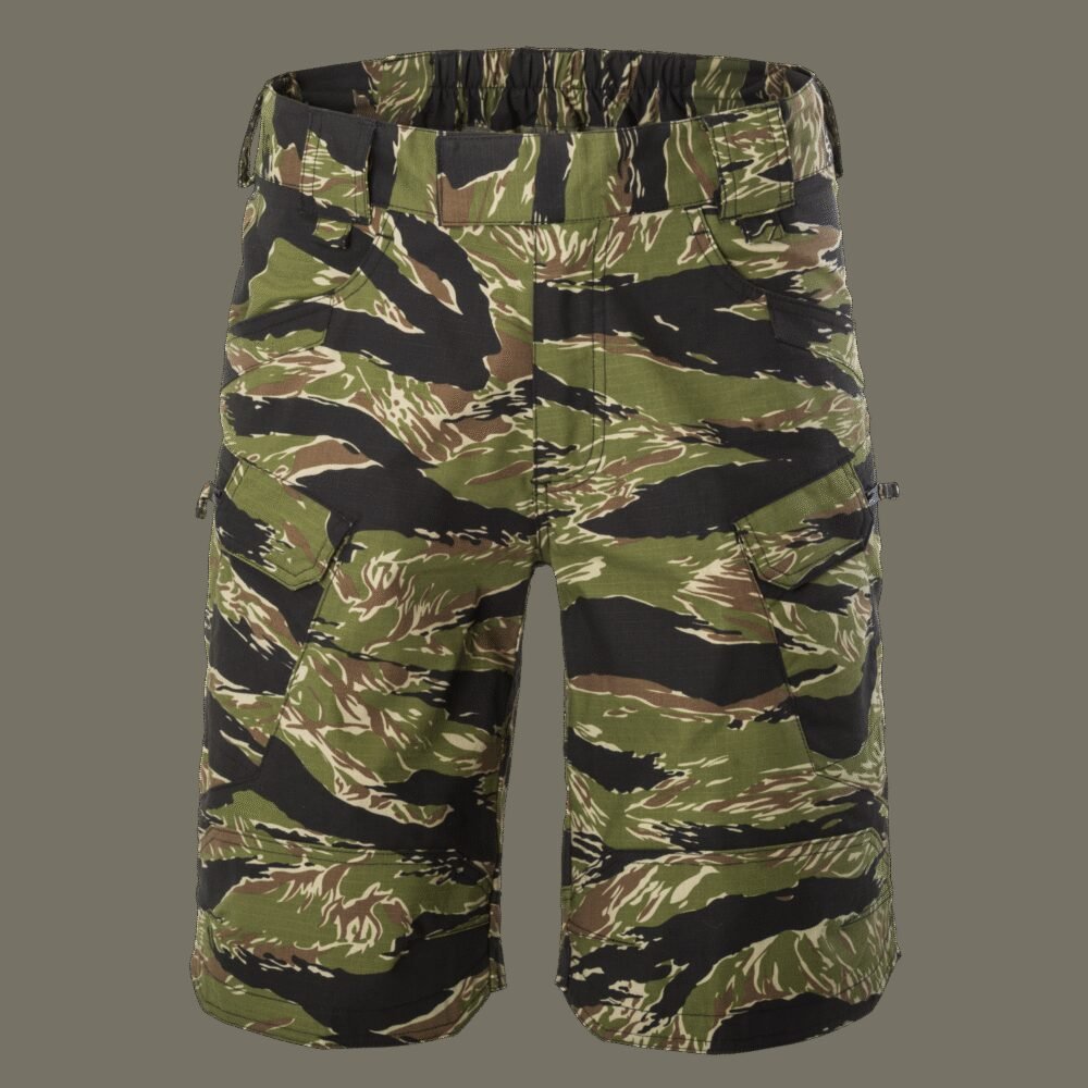 43174 HELIKON UTS(R) (Urban Tactical Shorts(R)) 11” PolyCotton Stretch Ripstop - Tiger Stripe