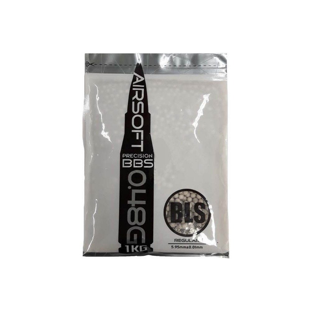43244 BLS Precision pellets 0,48g, 2080 BBs - White