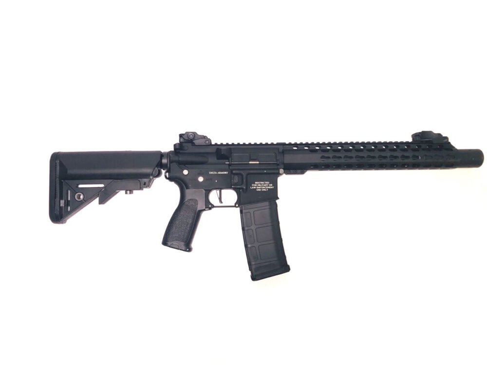 EPeS AR15 DMR KeyMod Silentops - MAJOR - Black