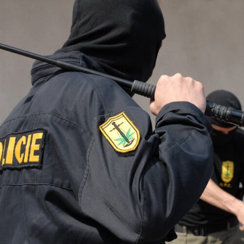 ESP Telescopic Hardened Baton 18" with Pouch - Black