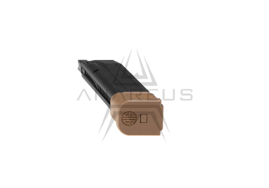 SIG AIR P320 M17 / M18 GBB Extended Magazine, 25 BBs - Tan
