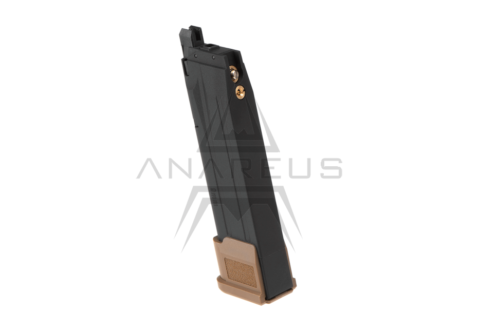 SIG AIR P320 M17 / M18 GBB Extended Magazine, 25 BBs - Tan