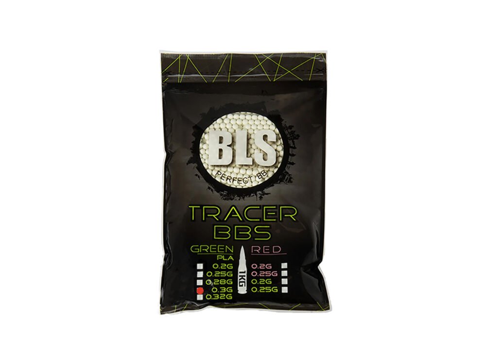 43593 BLS 0,30g TRACER BIO pellets, 3300 BBS - Green