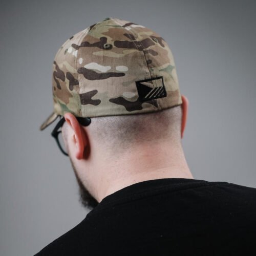 FLEXFIT Cap ANAREUS Spider logo black - Multicam(R)
