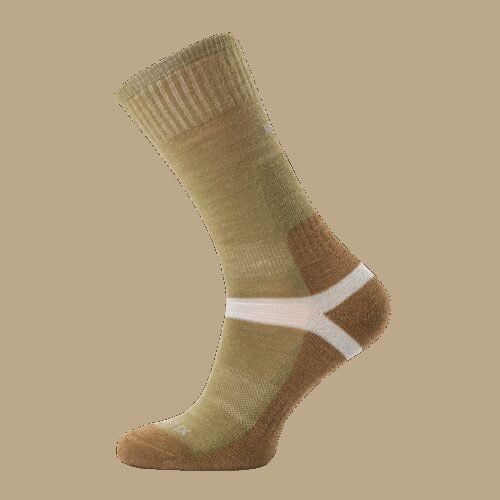 HELIKON MERINO Socks - Green/Coyote