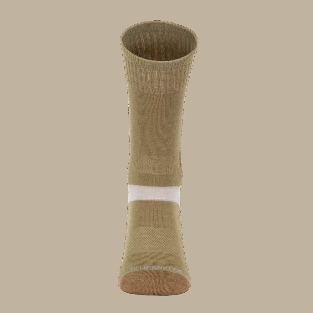 HELIKON MERINO Socks - Green/Coyote