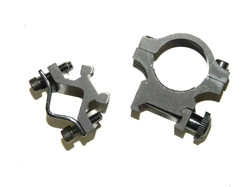 Barrel RIS mount with low 25mm mount ring