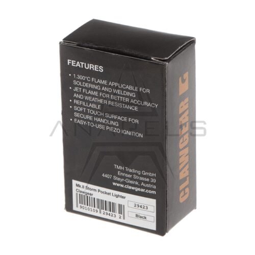 Storm Mk.II Pocket Lighter  - Black