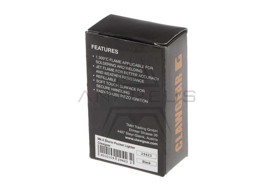 Storm Mk.II Pocket Lighter  - Black