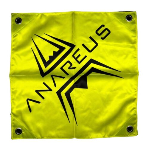 ANAREUS dead rag with velcro - yellow