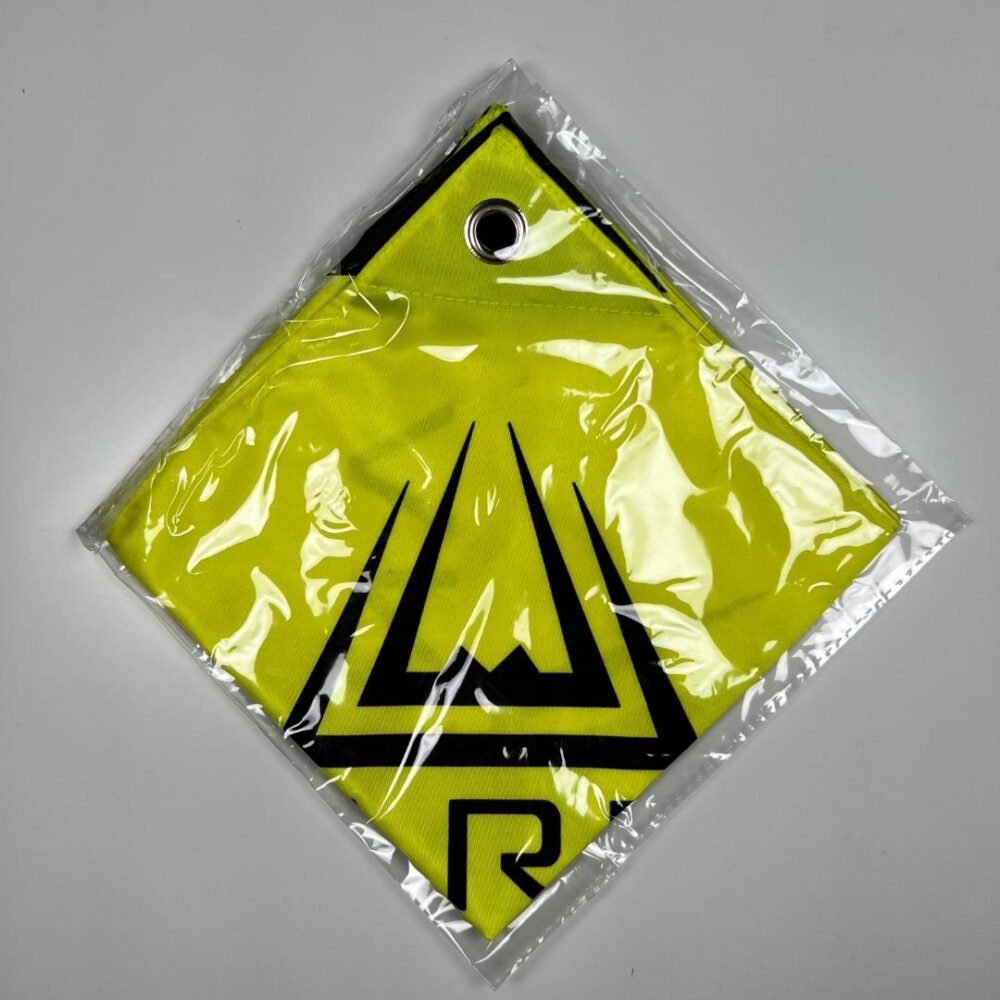 ANAREUS dead rag with velcro - yellow
