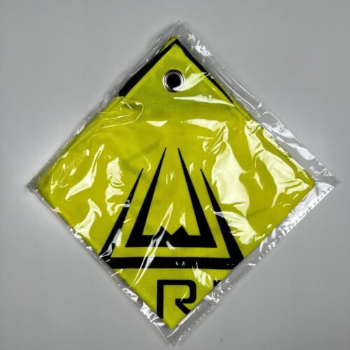 ANAREUS dead rag with velcro - yellow