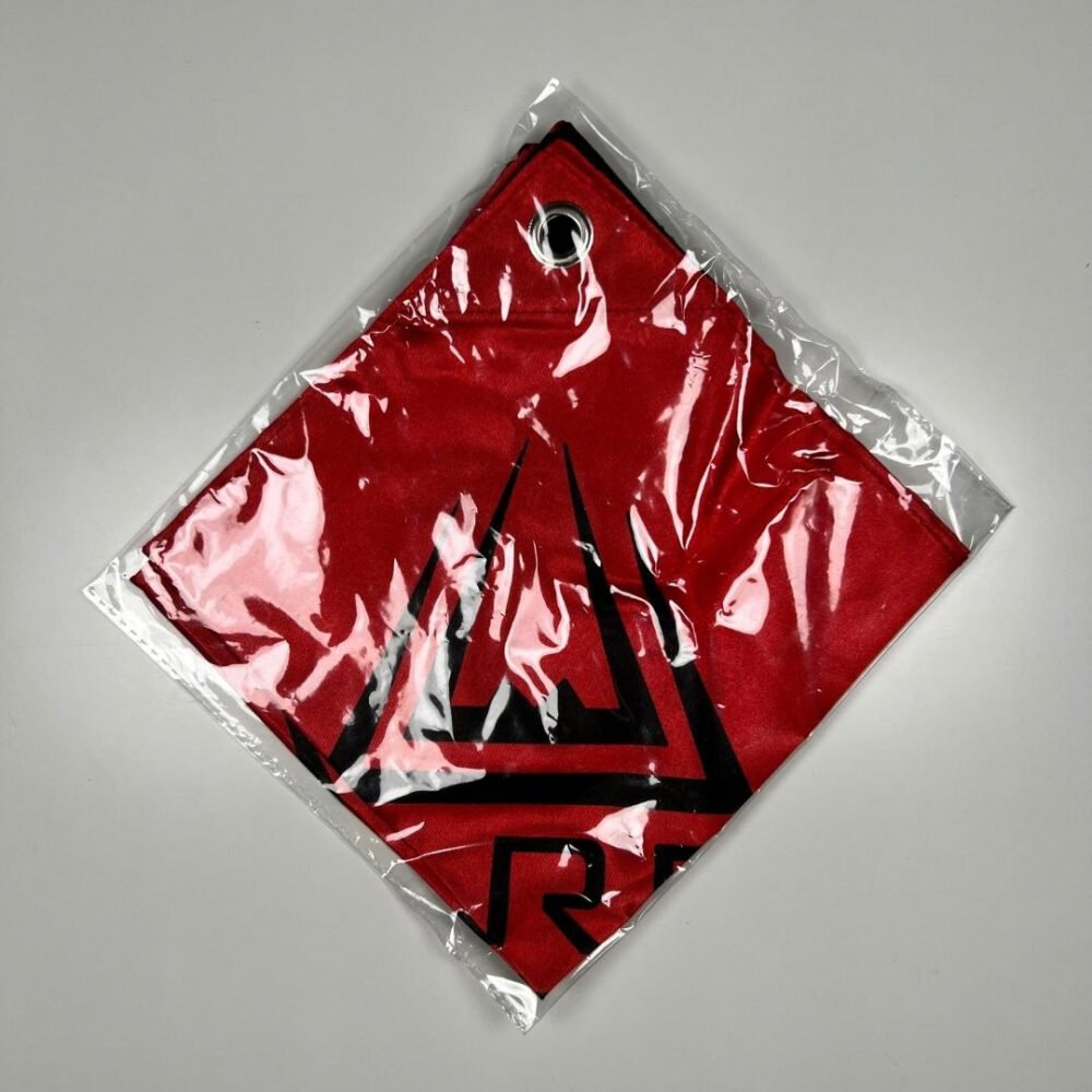 ANAREUS dead rag with velcro - red