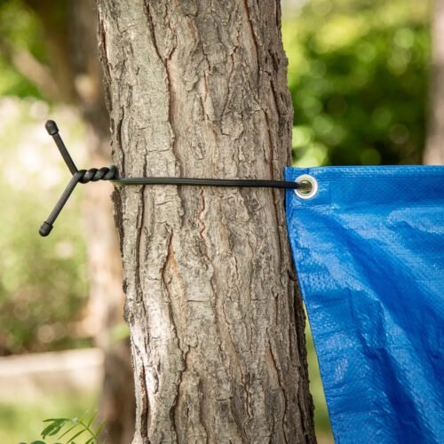 GEAR TIE(R) TWIST TIE, CHARCOAL - length 32"