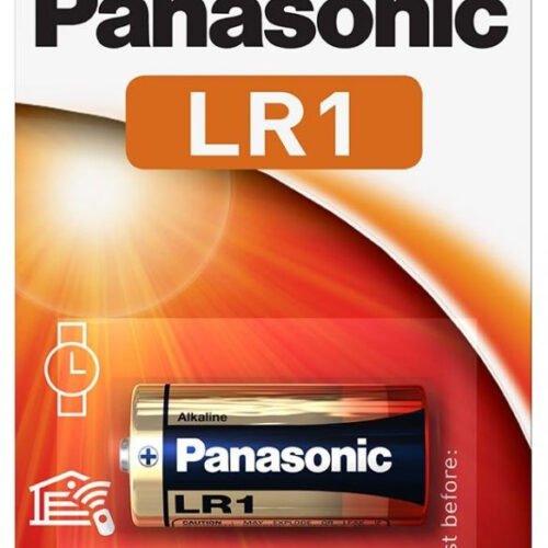 44053 Panasonic LR1 Micro Alkaline Battery, 1.5V - 1 Piece