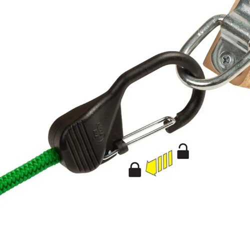 44299 SlideLock(R) Carabiner Bungee- blue