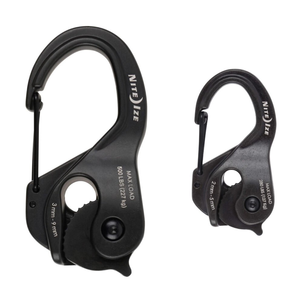 44384 CamJam(R) XT(TM) Aluminum Rope Tightener plus 10ft Rope, black - large