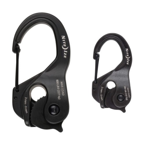 44384 CamJam(R) XT(TM) Aluminum Rope Tightener plus 10ft Rope, black - large