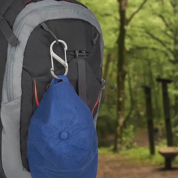 S-Biner(R) Stainless Steel Dual Carabiner, black - size 3