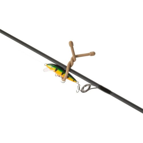 GEAR TIE(R) REUSABLE RUBBER TWIST TIE(TM) (2pcs), Yellow NEON - length 6"