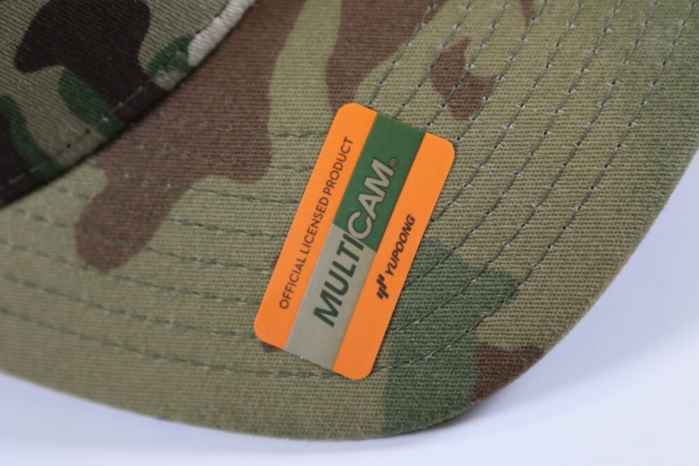 Retro Trucker Cap ANAREUS Spider logo orange - Multicam(R)