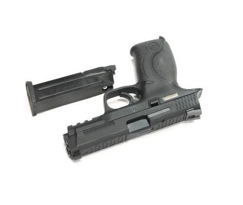 WE GBB Pistol MP9 Big Bird Dragon Scale  - Black