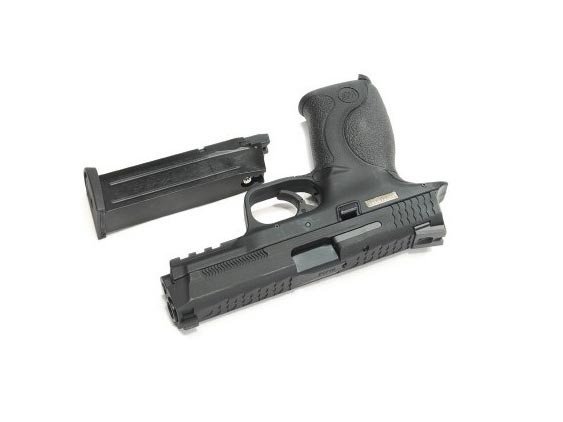 WE GBB Pistol MP9 Big Bird Dragon Scale  - Black
