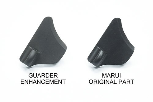 Stainless Thumb Safety For MARUI M1911A1 (Black)