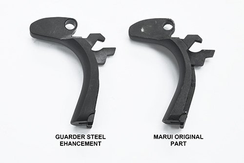 Steel Grip Safety for MARUI M1911A1 (Black)