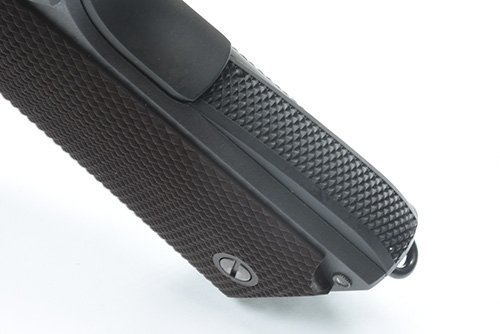 Steel Hammer Spring Housing for MARUI M1911A1 (Black)