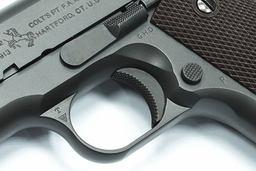 Stainless Trigger for MARUI M1911A1 (Black)