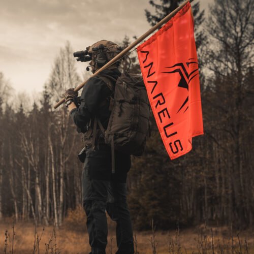 ANAREUS Game Mode Flag 60x90 cm - Red