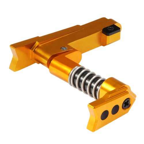 CNC Aluminum Advanced Magazine Release Style A for M4/M16 - Dark Earth