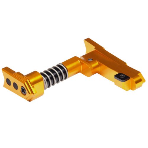 CNC Aluminum Advanced Magazine Release Style A for M4/M16 - Dark Earth