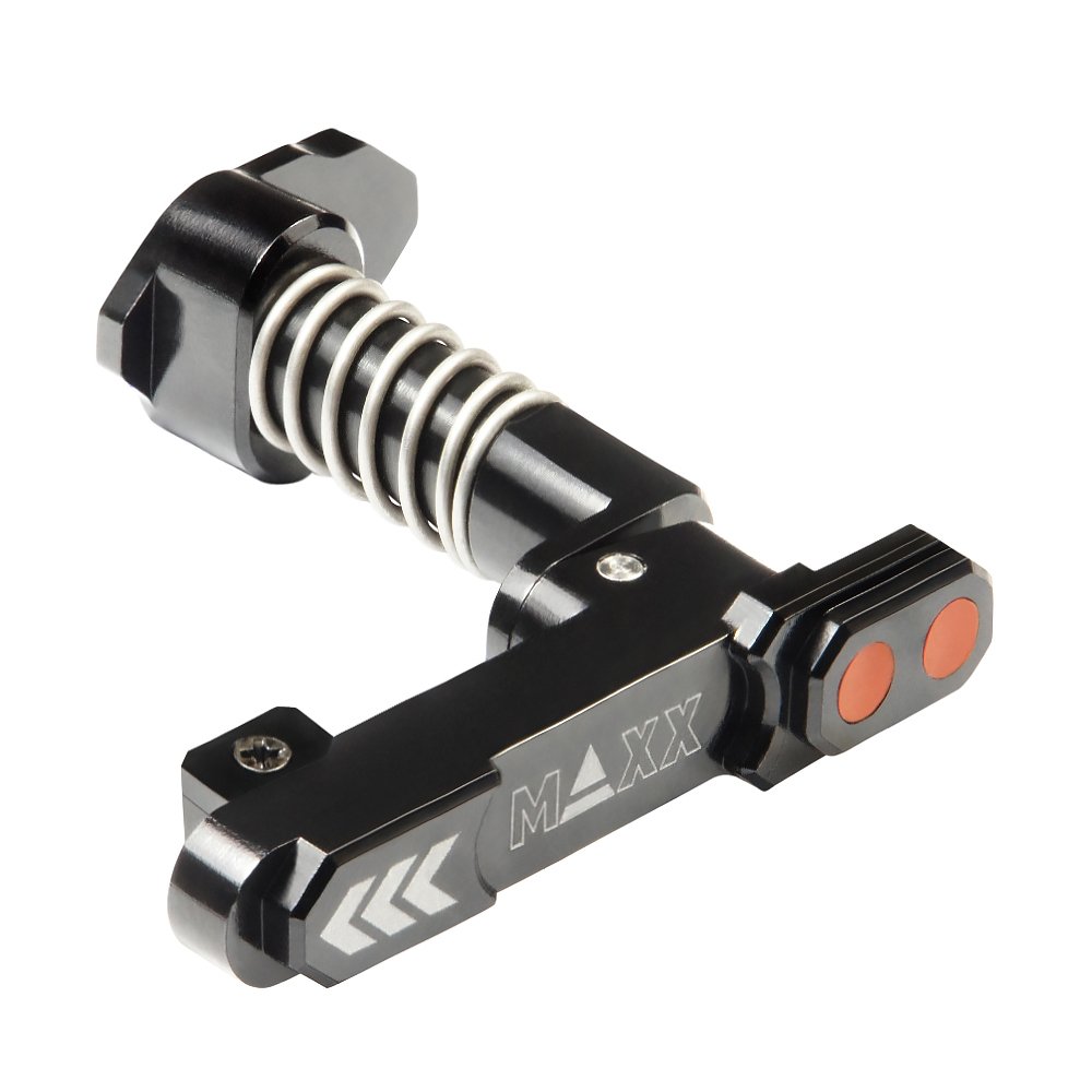 CNC Aluminum Advanced Magazine Release Style B for M4/M16 - Black