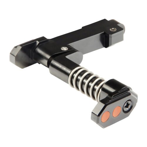 CNC Aluminum Advanced Magazine Release Style B for M4/M16 - Black