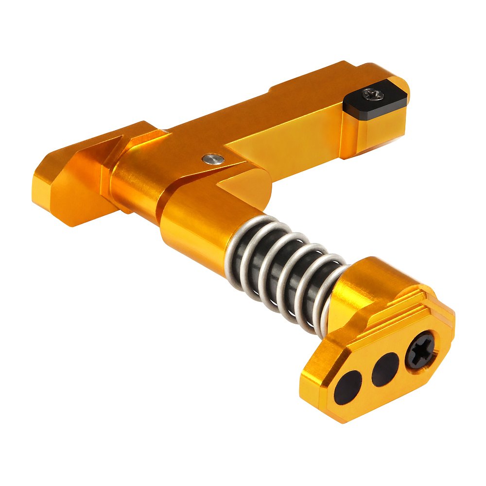 CNC Aluminum Advanced Magazine Release Style B for M4/M16 - Dark Earth