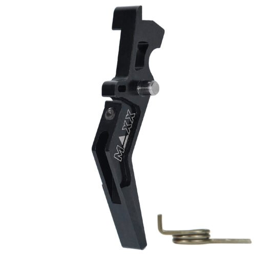 CNC Aluminum Advanced Trigger (Style A) (Black) for M16 AEG Series