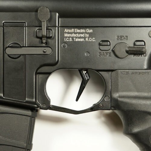 CNC Aluminum Advanced Trigger (Style A) (Black) for M16 AEG Series