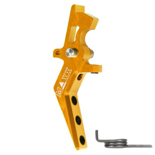 CNC Aluminum Advanced Speed Trigger (Style A) (Dark Earth) for M16 AEG Series