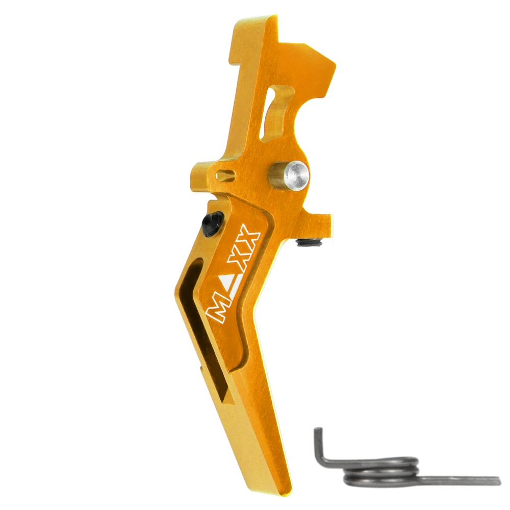 CNC Aluminum Advanced Speed Trigger (Style A) (Dark Earth) for M16 AEG Series