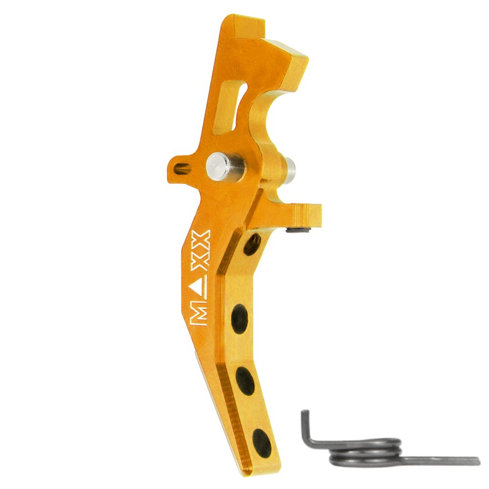 44995 CNC Aluminum Advanced Speed Trigger (Style C) (Dark Earth) for M16 AEG Series